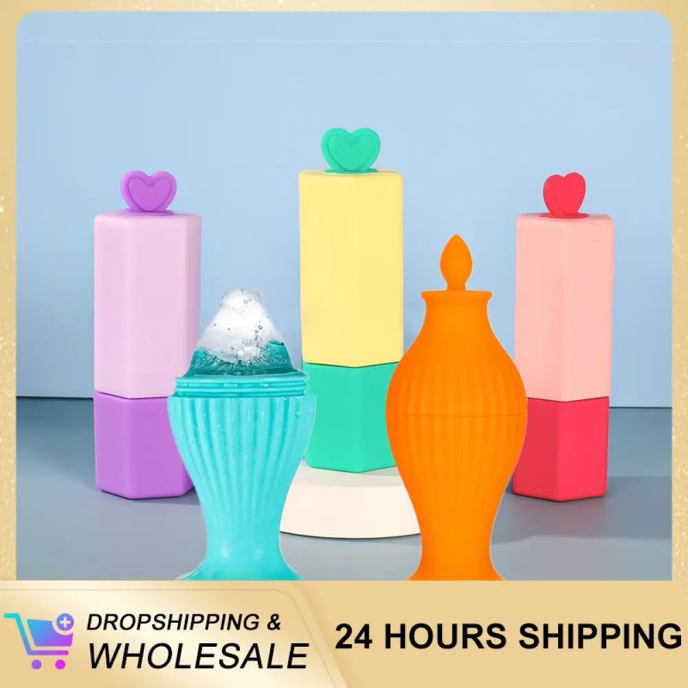 Skin Care Face Massage Silicone Facial Ice