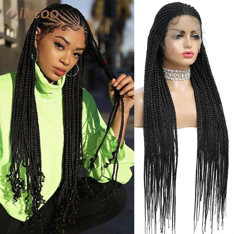 Lace Front Wigs Knotless Braided Wigs