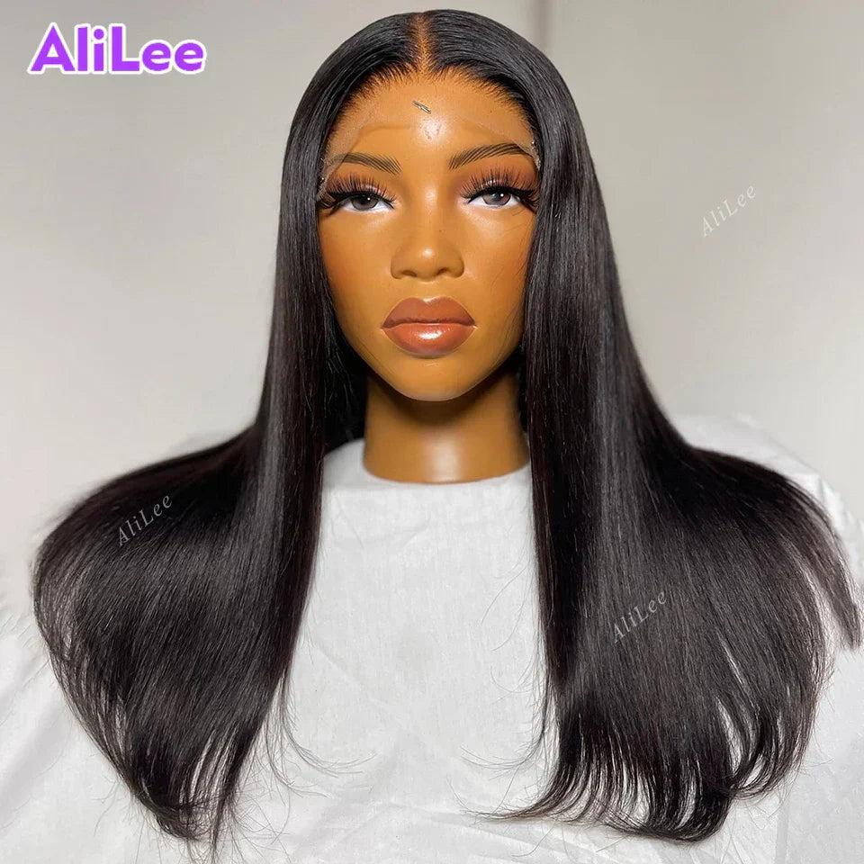 Ash Blonde Color Straight Lace Frontal