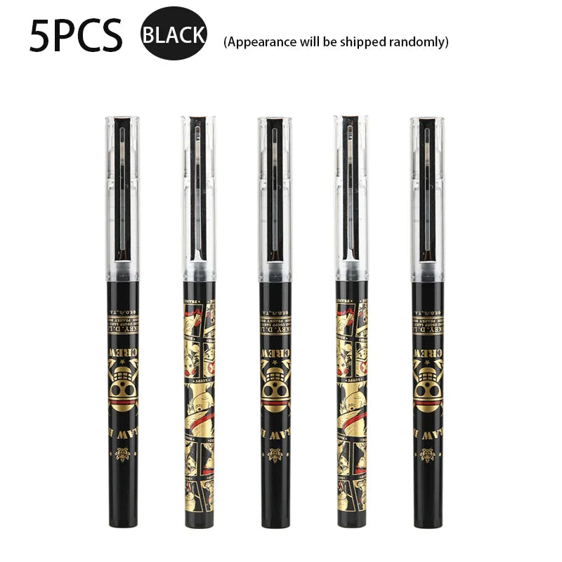 M&G Straight Liquid Signature Pen Black Red