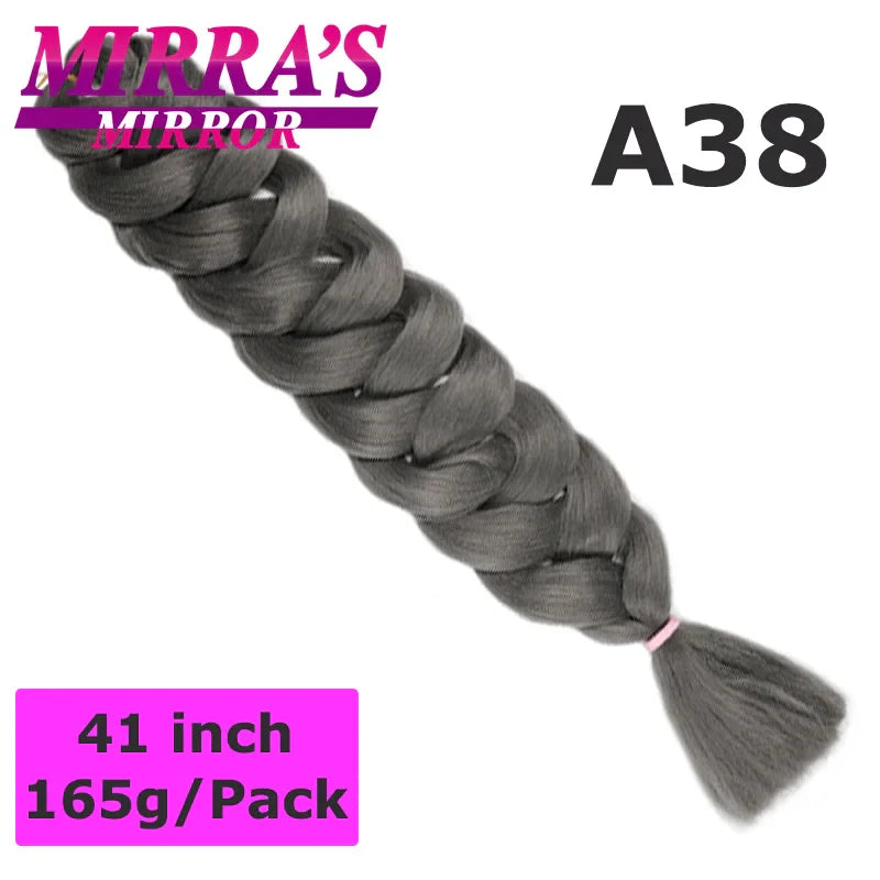 Mirra'S Mirror Packs Long Braiding Hair Jumbo Braid