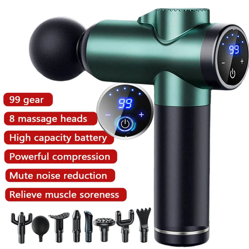 Heads Neck And Back Massager Gun