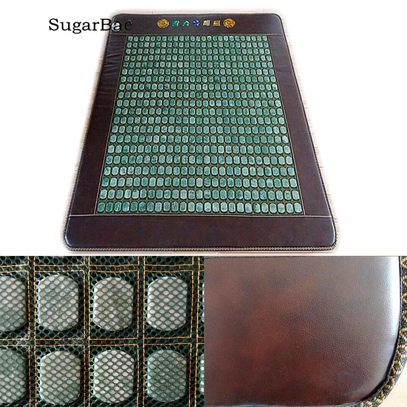 Tourmaline Infrared Heating Massage Cushion Warm Jade Bed