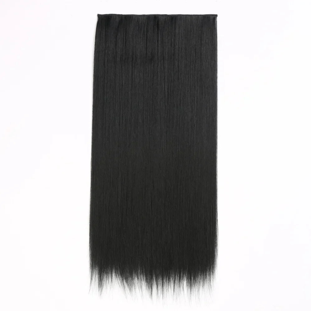 Synthetic Clip In Hair Extensions Pcs/Set Clips Long