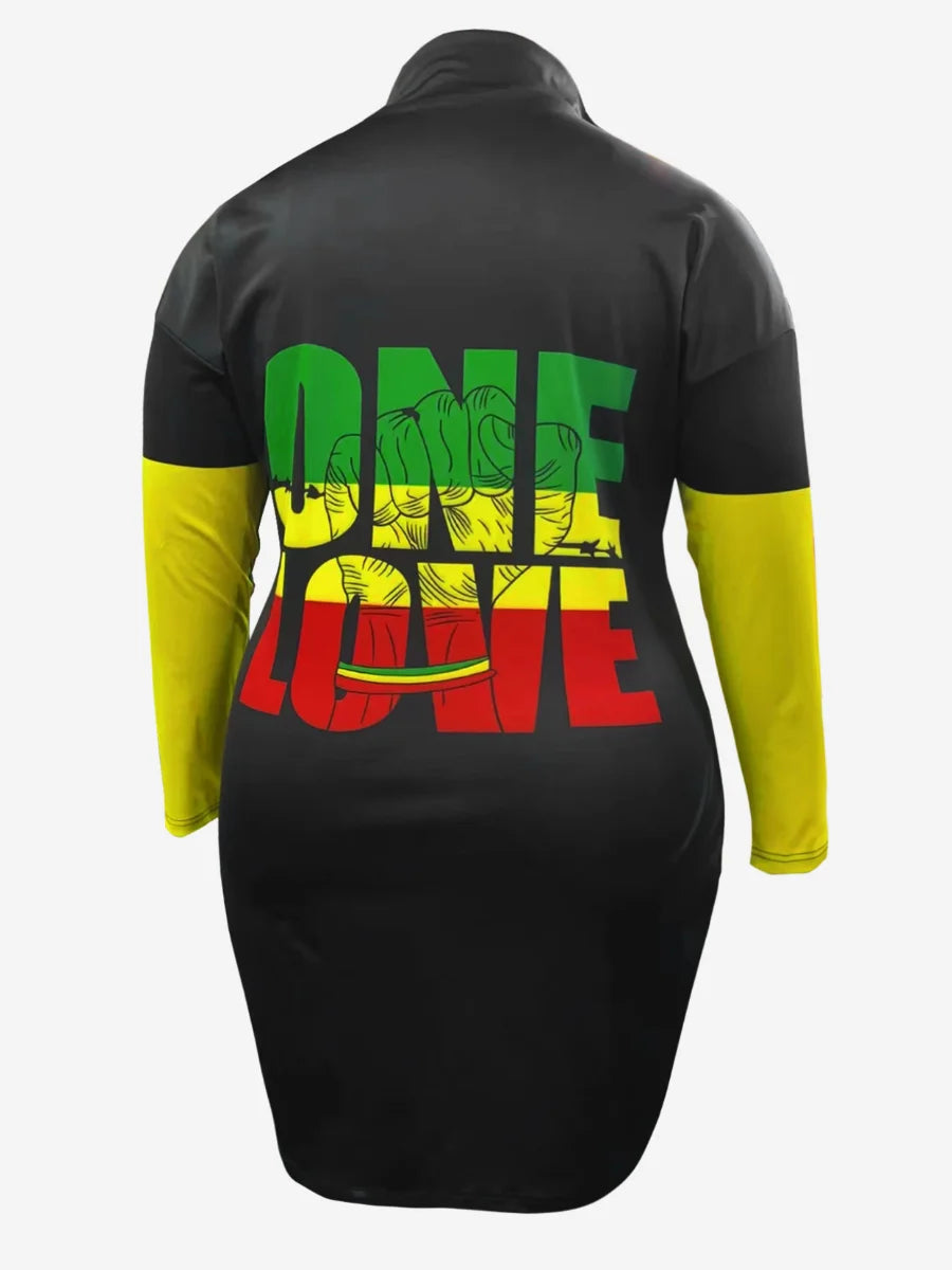 Plus Autumn Women Casual Long Sleeves Black