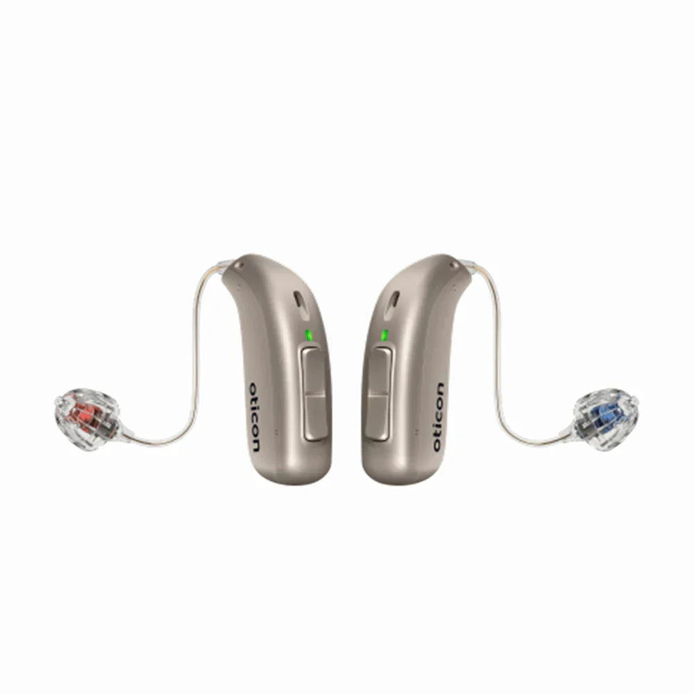 Oticon Ruby Minirite Rechargeable Hearing Aids Channel Programmable