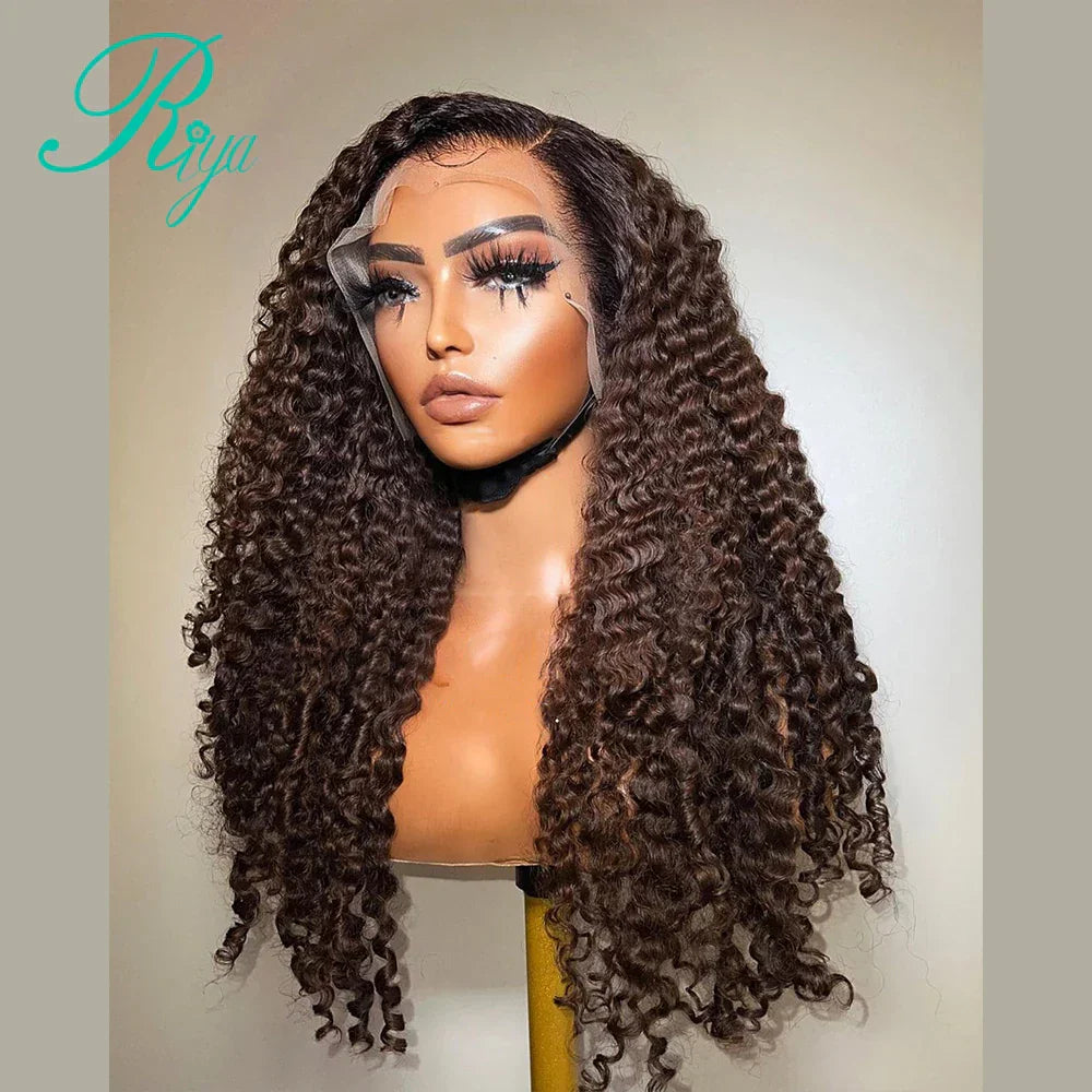 Ginger X Lace Front Human Hair Wigs For