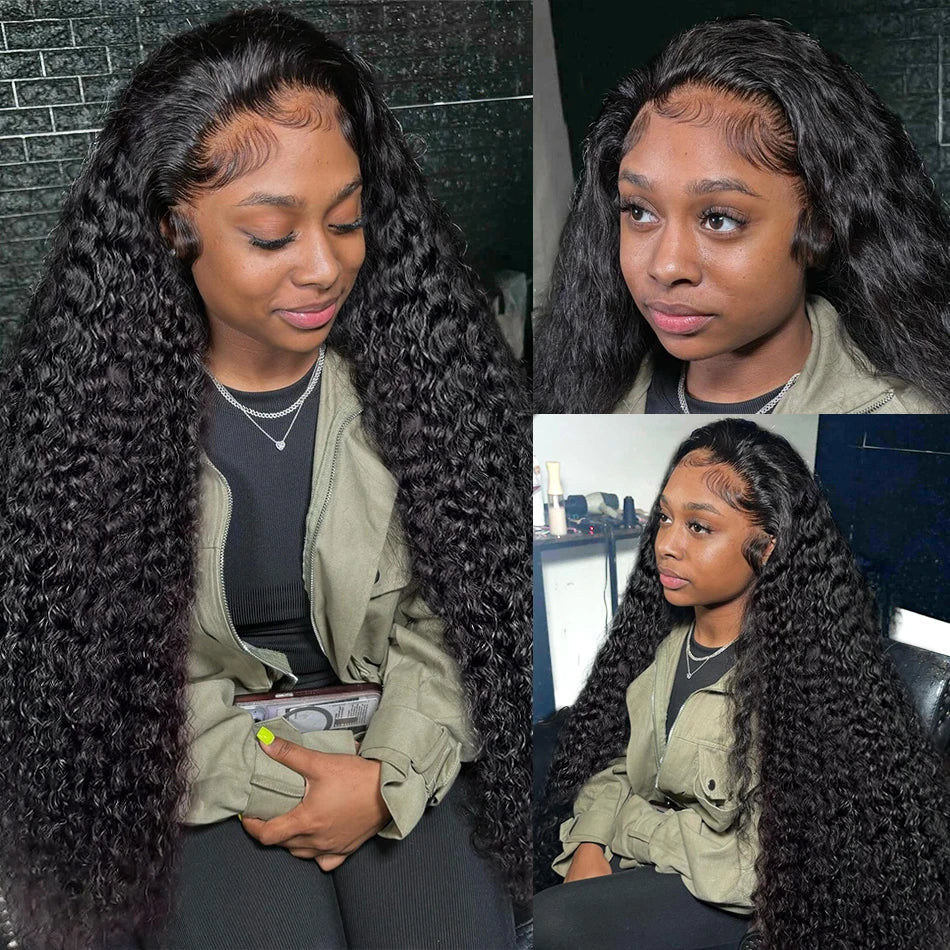Loose Deep Wave Frontal Wig Brazilian