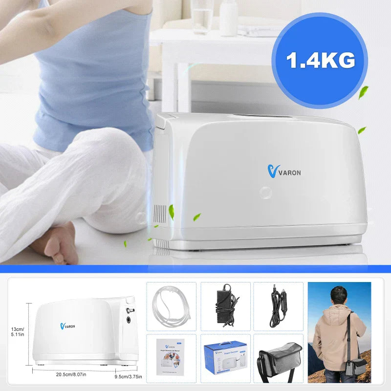 Varon Portable Oxygen Concentrator Household Small Battery