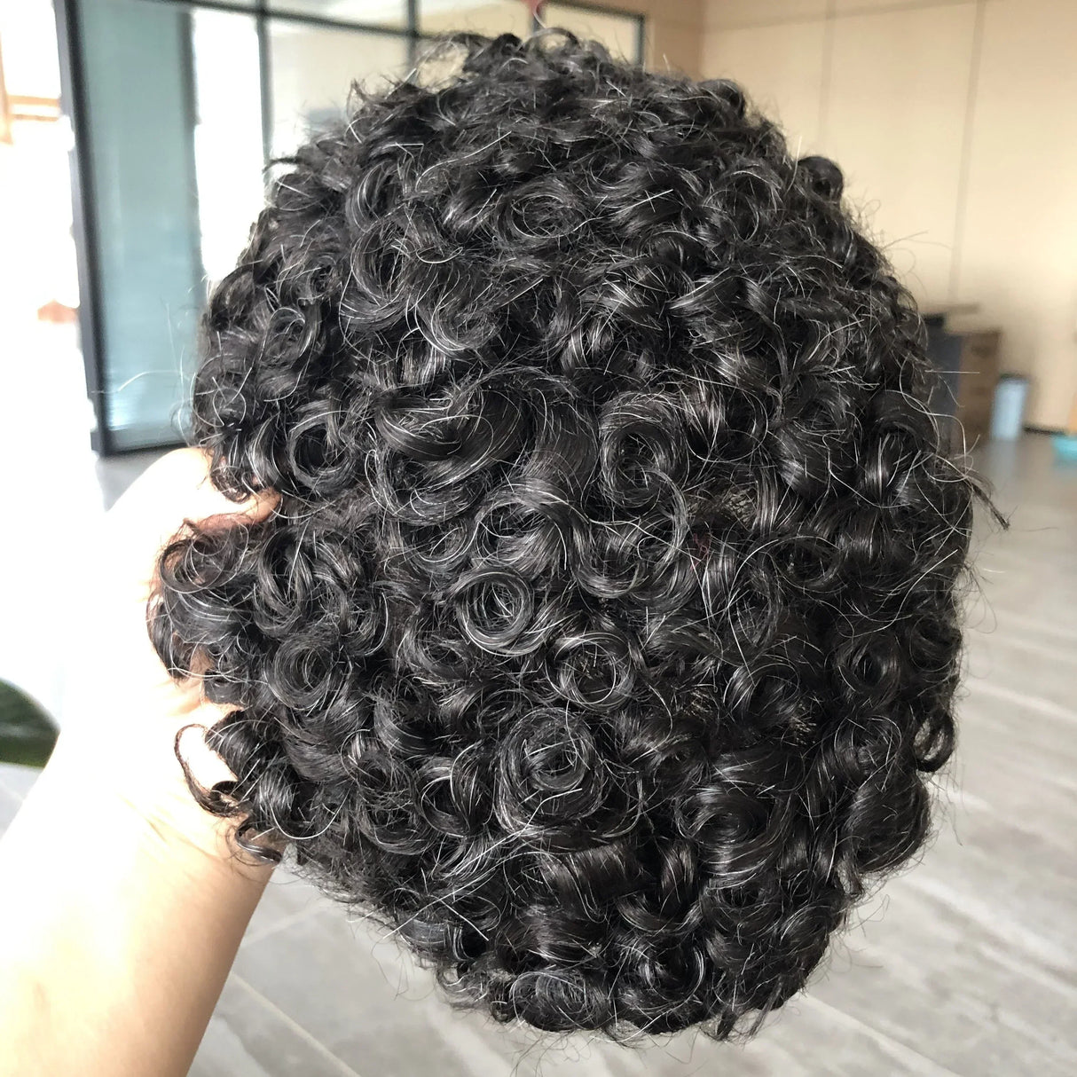 Undetectable Afo Man Jet Black Mm Curly Micro