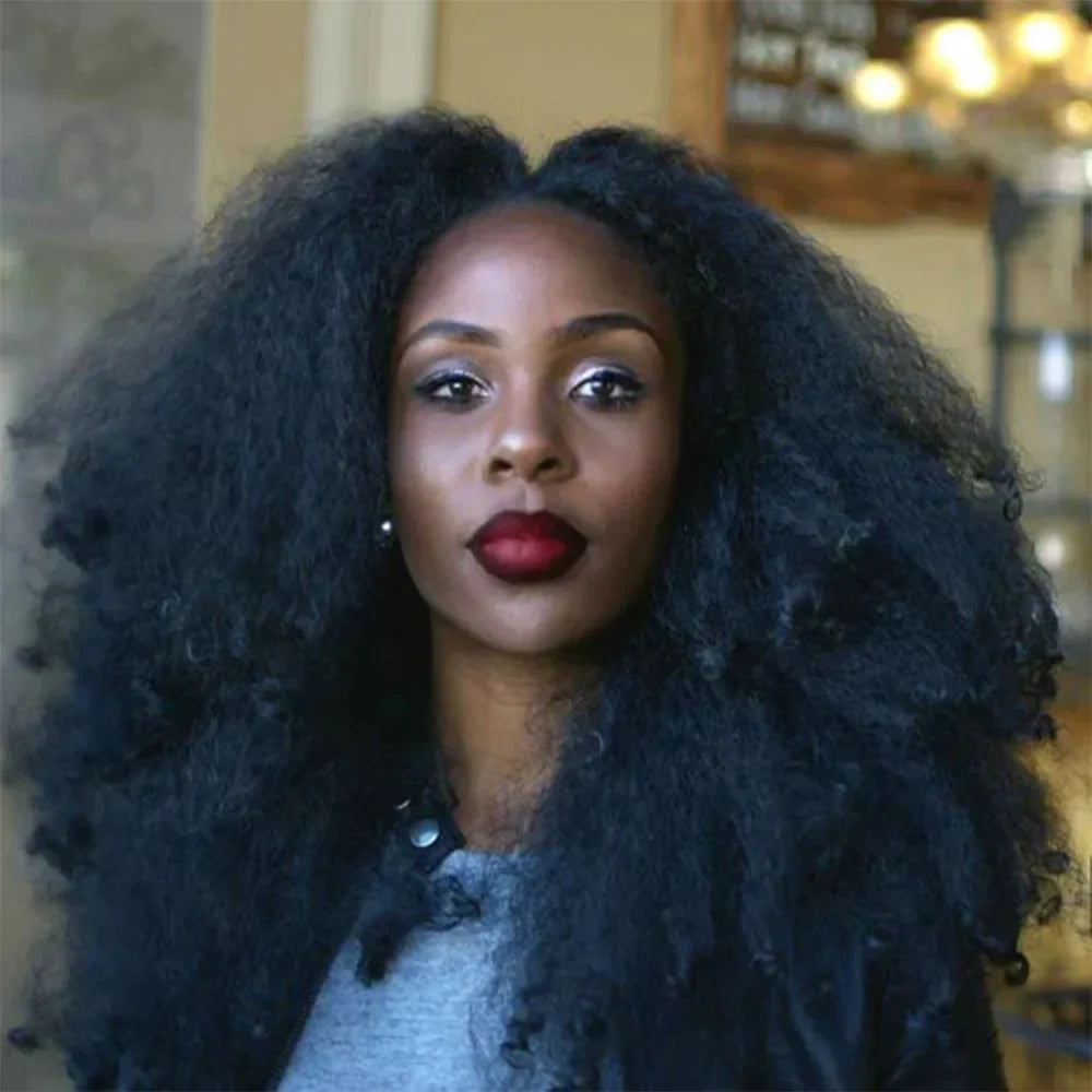 Synthetic Afro Kinky Marley Braids Hair Soft Jumbo