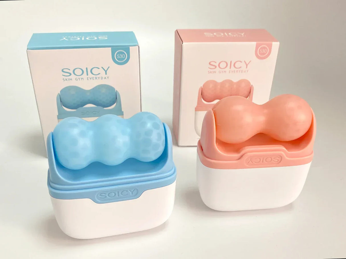 W+V Shaped Face Roller Cool Ice Body