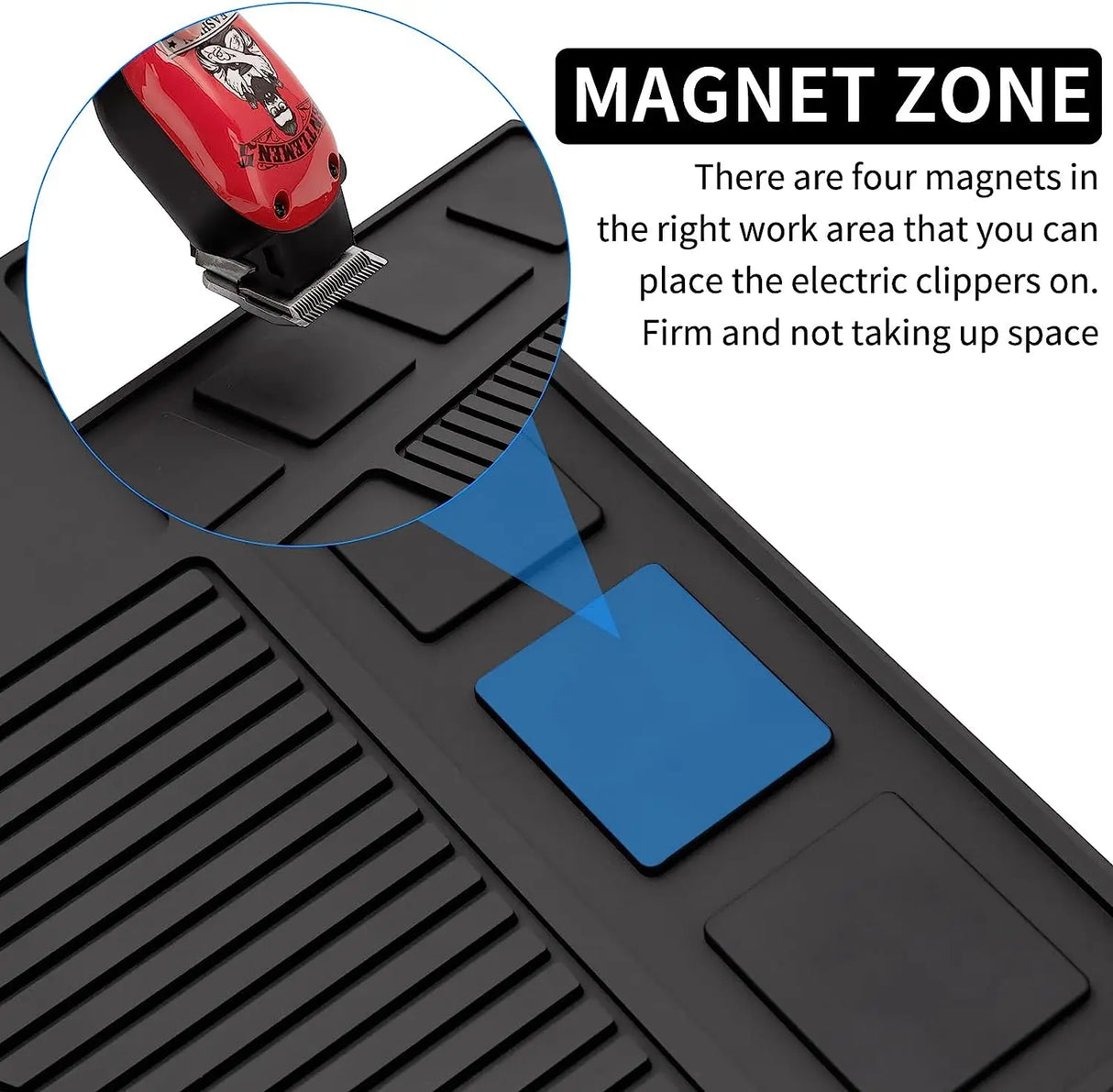 Barbertop Tools Organizer Mat Electric Clippers Display Mat