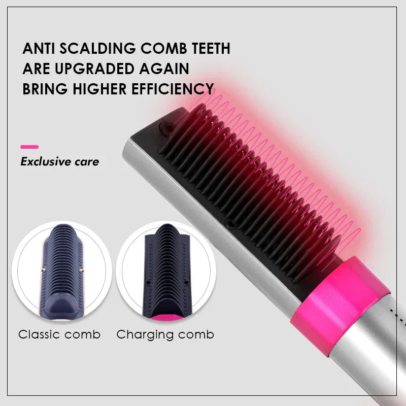 Wireless Straight Hair Comb And Straightening Brush Hair