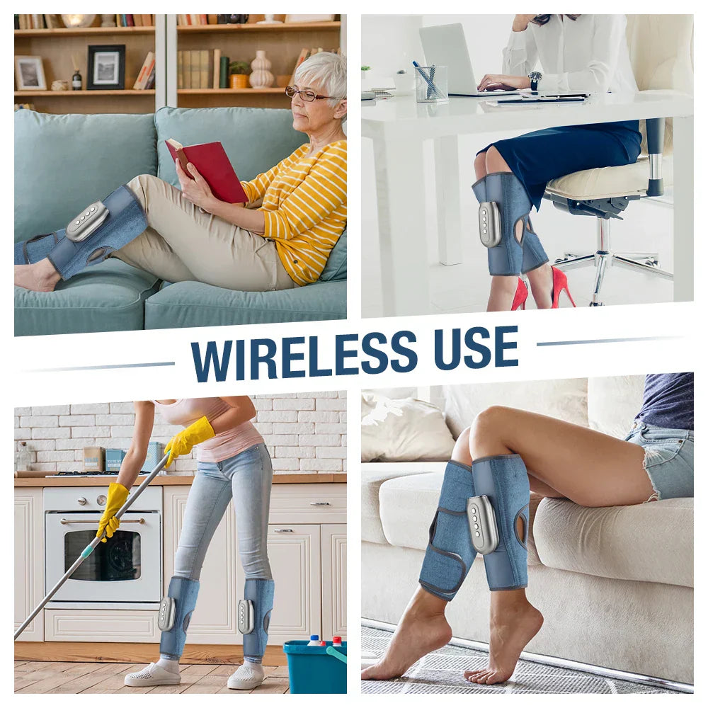 Leg Massage Machine Foot Calf Massager Electric Heating