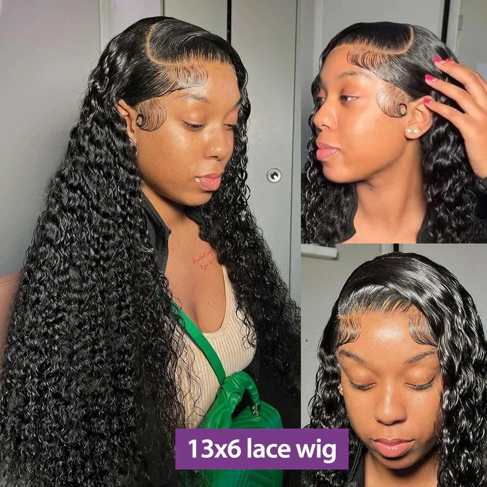 Deep Wave Frontal Wig Hd Lace Frontal