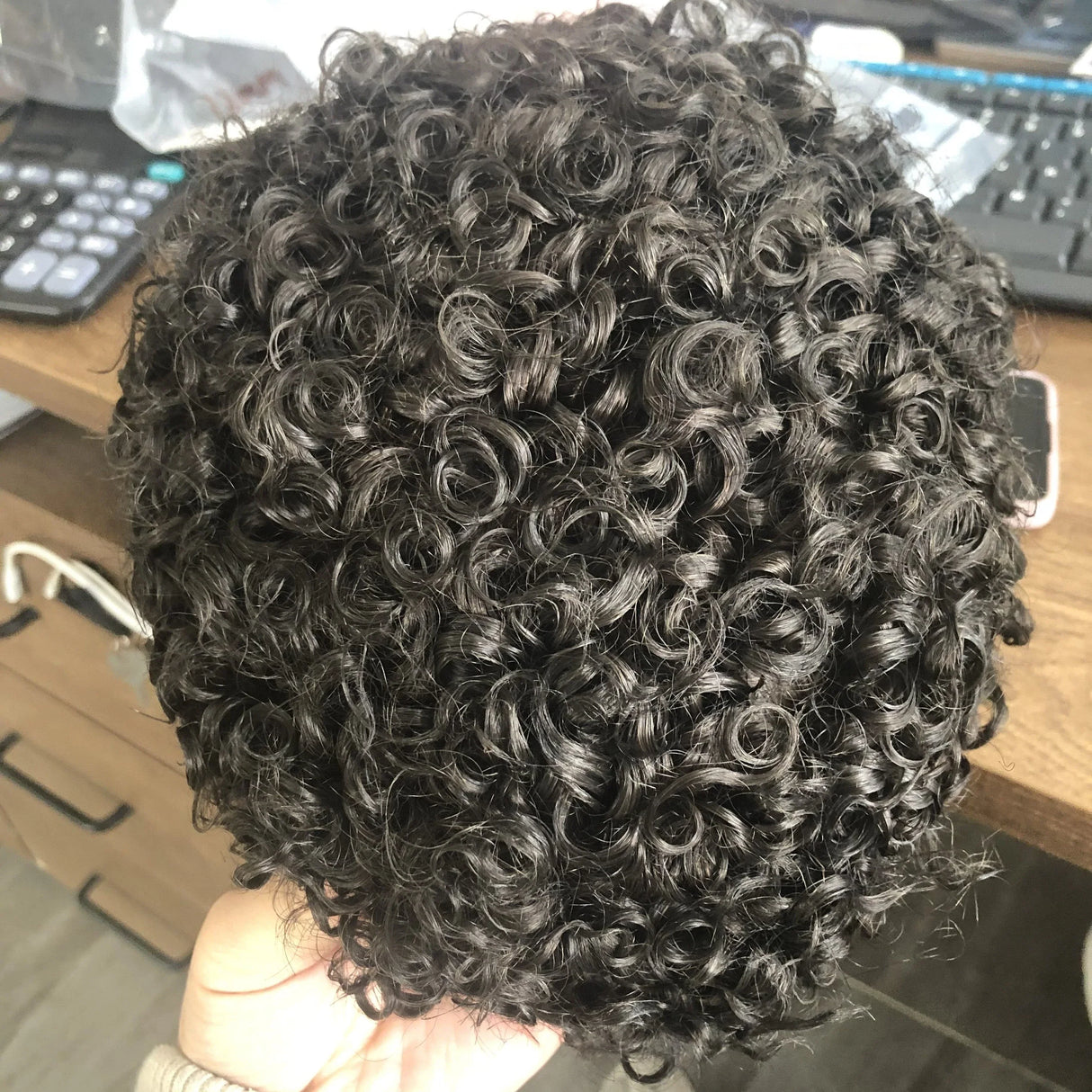 Undetectable Afo Man Jet Black Mm Curly Micro