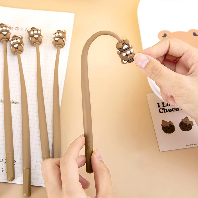 Cute Cartoon Bear Gel Pen Student Stationery
