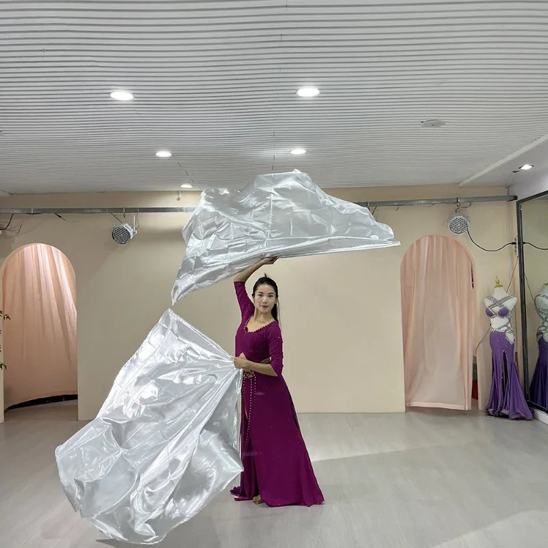 New Dance Props Flag Gilded Cloth Half Round