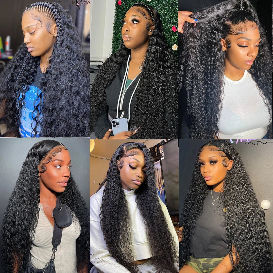Lace Frontal Wig Deep Wave Density