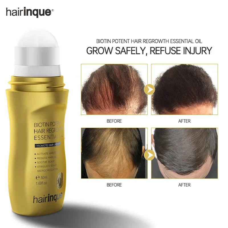 Hairinque Biotin Hair Growth For Men Women Set