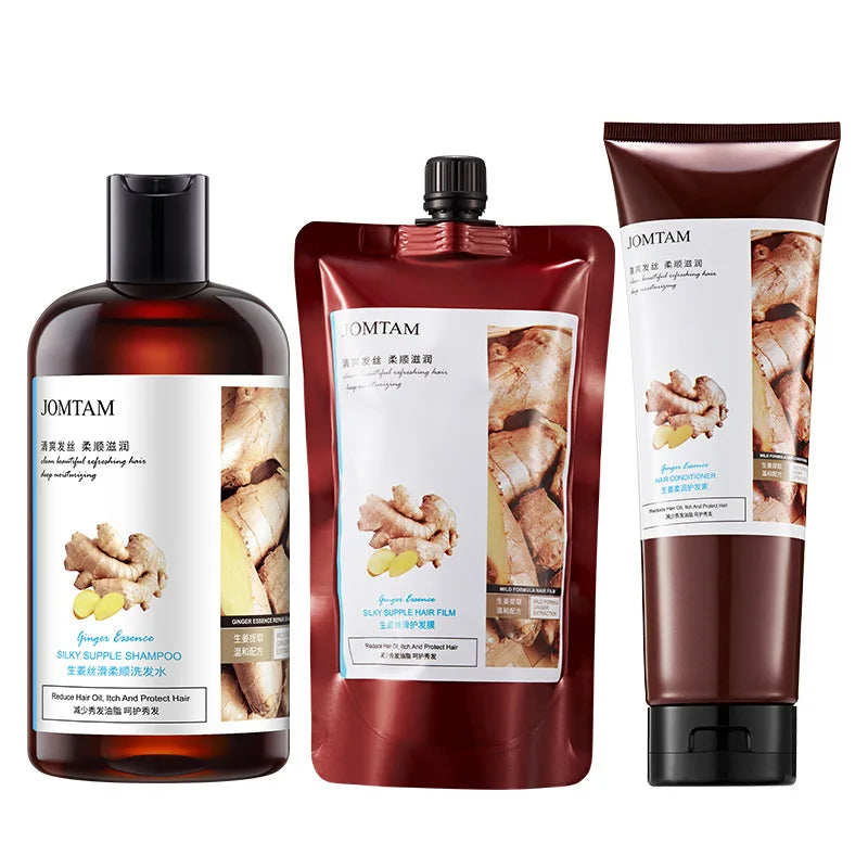 Ginger Herbal Shampoo - Anti-Hair Loss & Dandruff Care