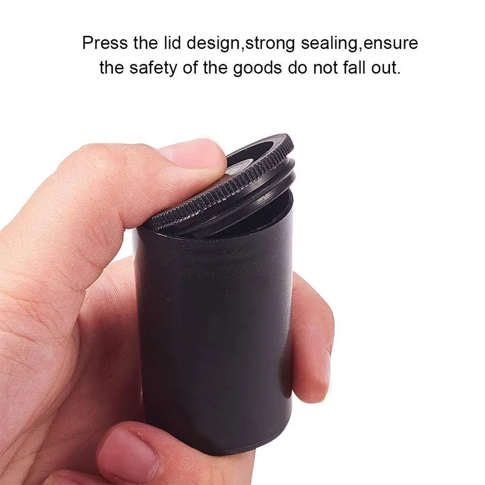 Plastic Empty Film Canister Camera Reel Container