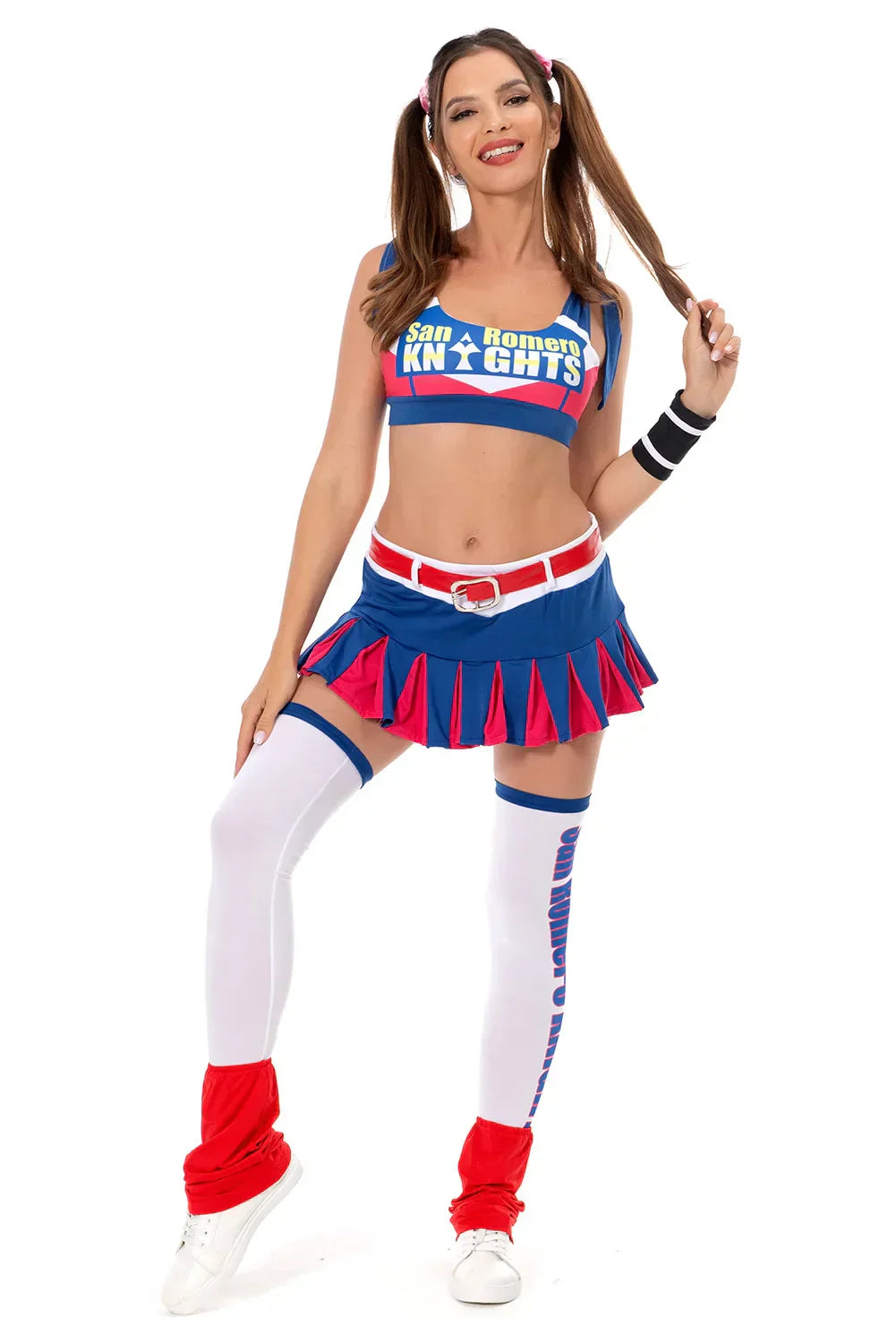Lollipop Chainsaw Juliet Starling Cosplay Costume Halloween Party