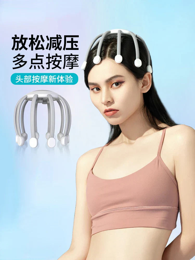Head Massager Mo Instrument Electric Automatic Meridian Dredging
