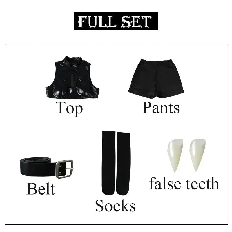 Disfraz De Cosplay De Anime Yofukashi No Uta