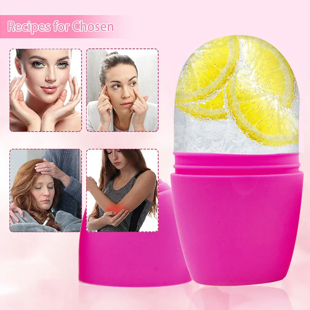 Reusable Gua Sha Face Massage Facial Beauty Ice