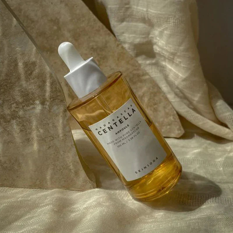 Madagascar Pure Centella Extract Ampoule Facial Essence Lasting