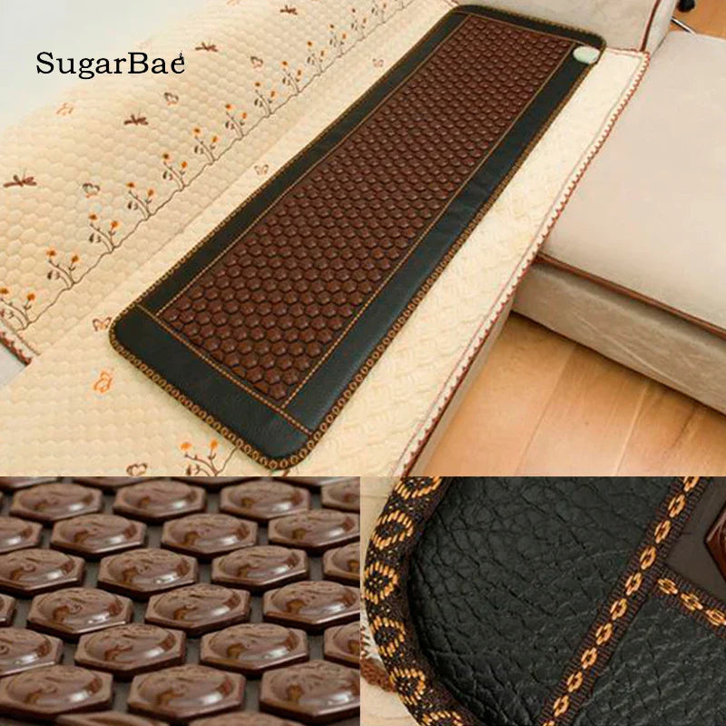 Health Jade Infrared Mat Heating Massage Sofa Cushion