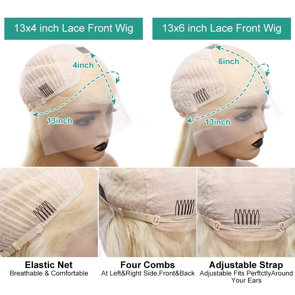 Hd Lace Frontal Wig X Body Wave Brazilian