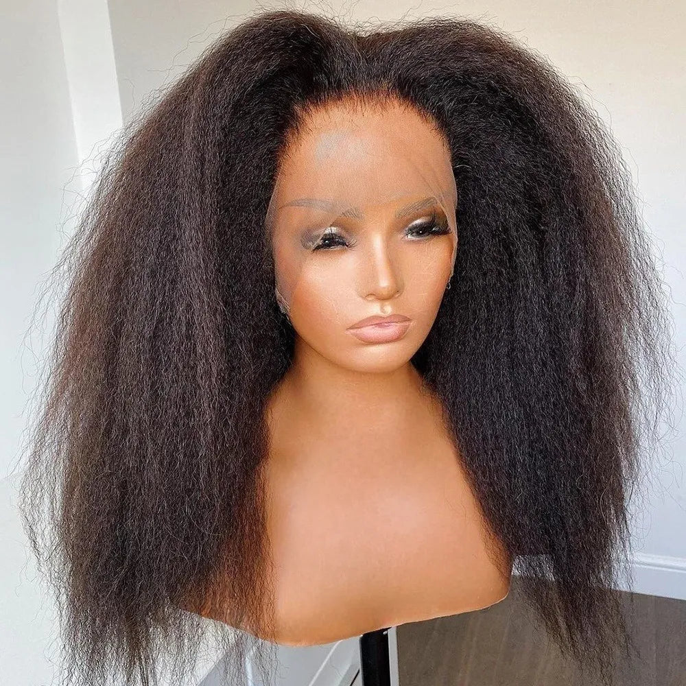 Hd Transparent Lace Frontal Wig Kinky