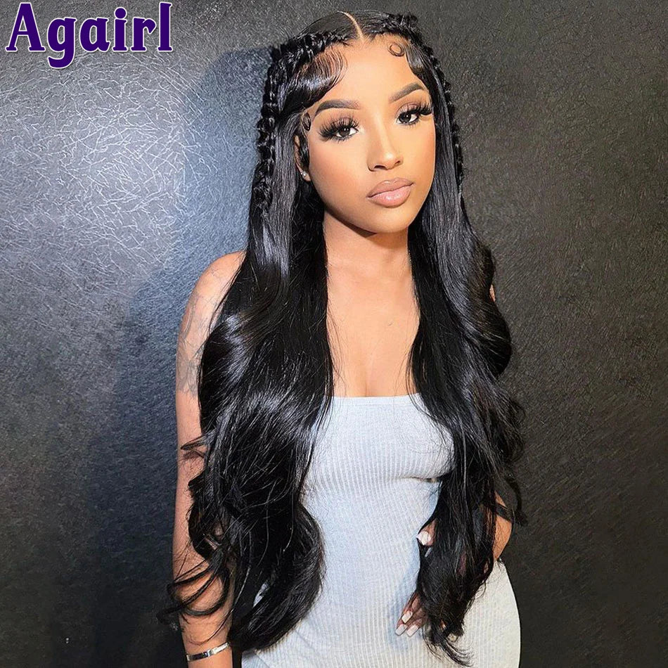 Highlights Wig Human Hair Hd