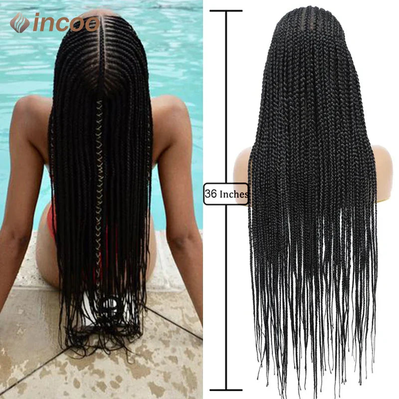 Lace Front Wigs Knotless Braided Wigs