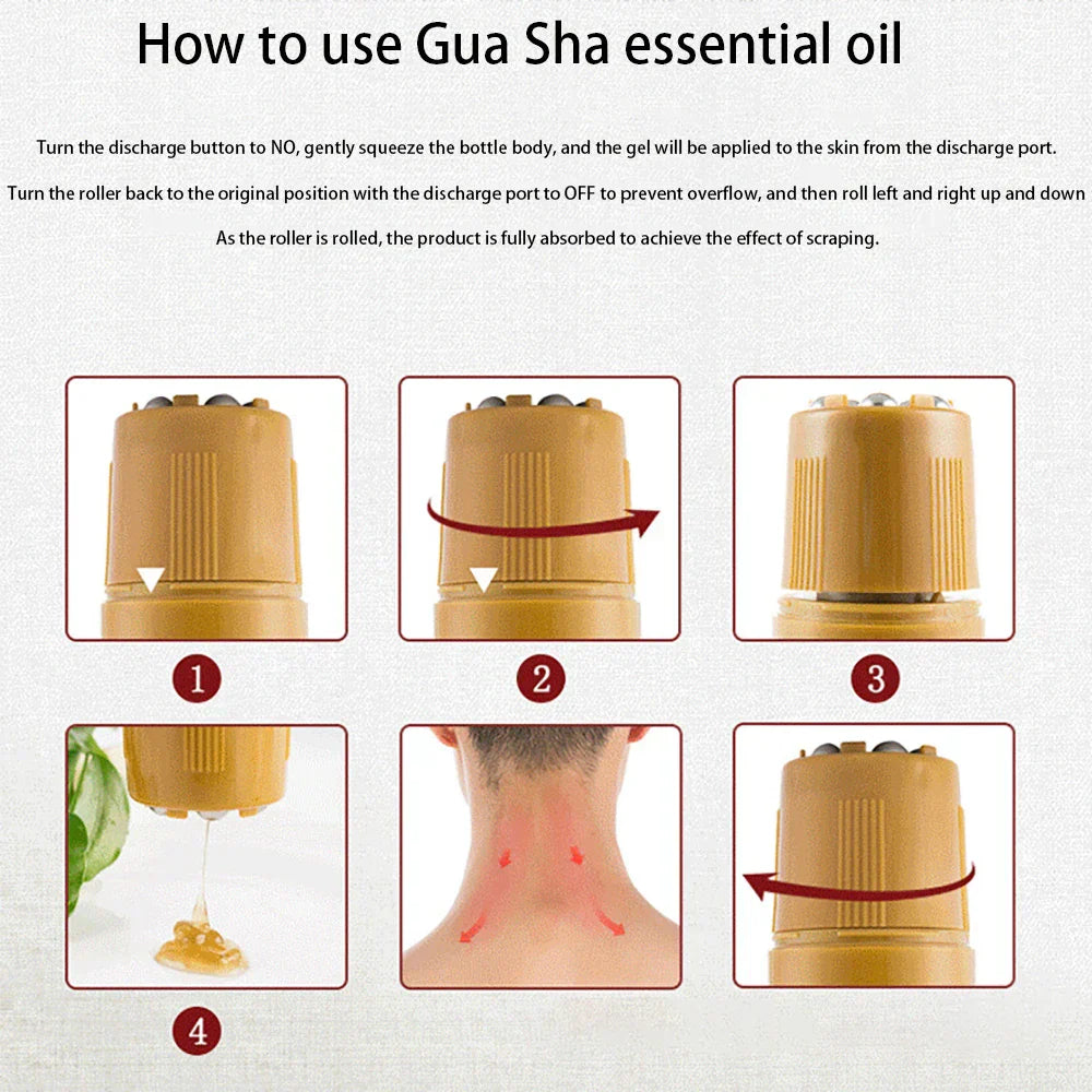 Health & Beauty Wormwood Magnetic Ball Scraping