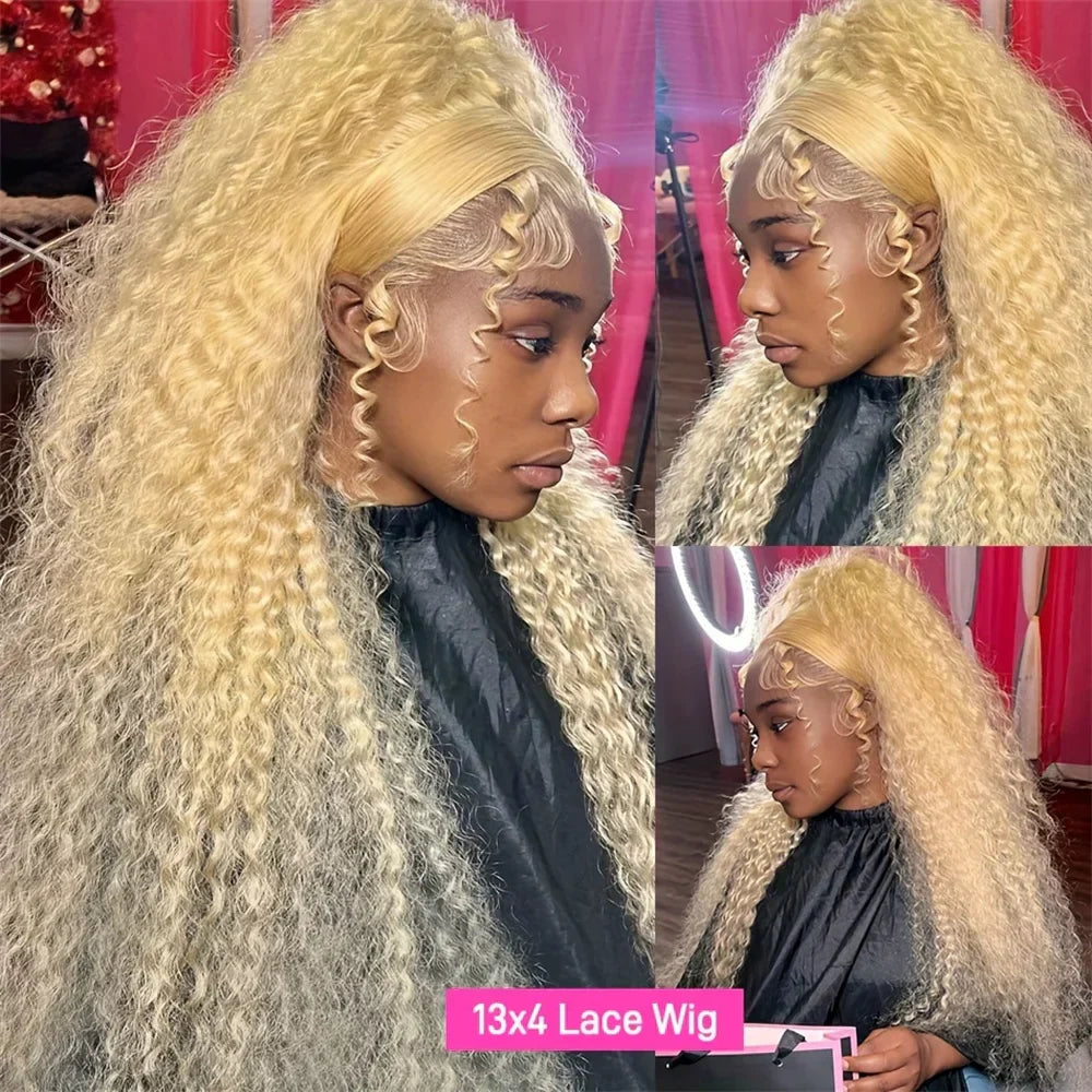 Hd Lace Frontal Wig Blonde Wig 13X4