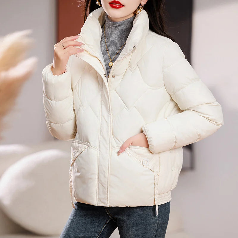 New Winter Women'S Jacket Parkas Down Cotton Padded