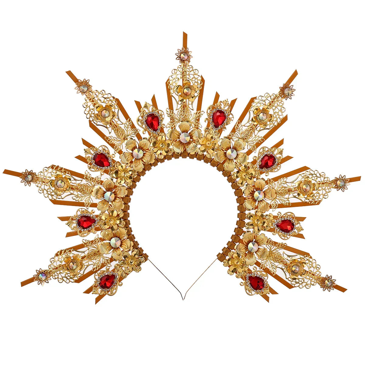 Gothic Halo Crown Lolita Headband Halloween Vintage Sun