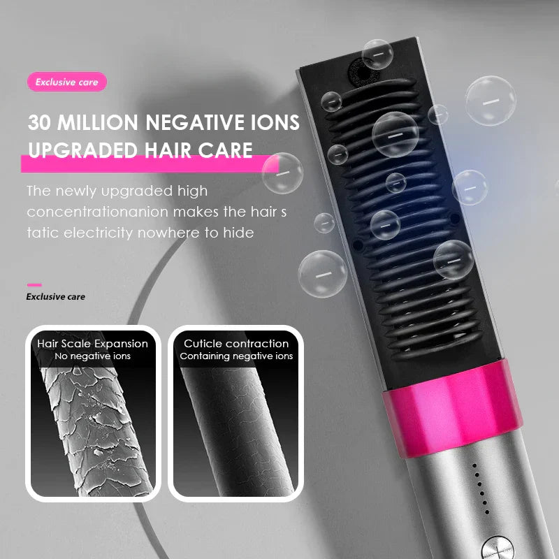 Wireless Straight Hair Comb And Straightening Brush Hair