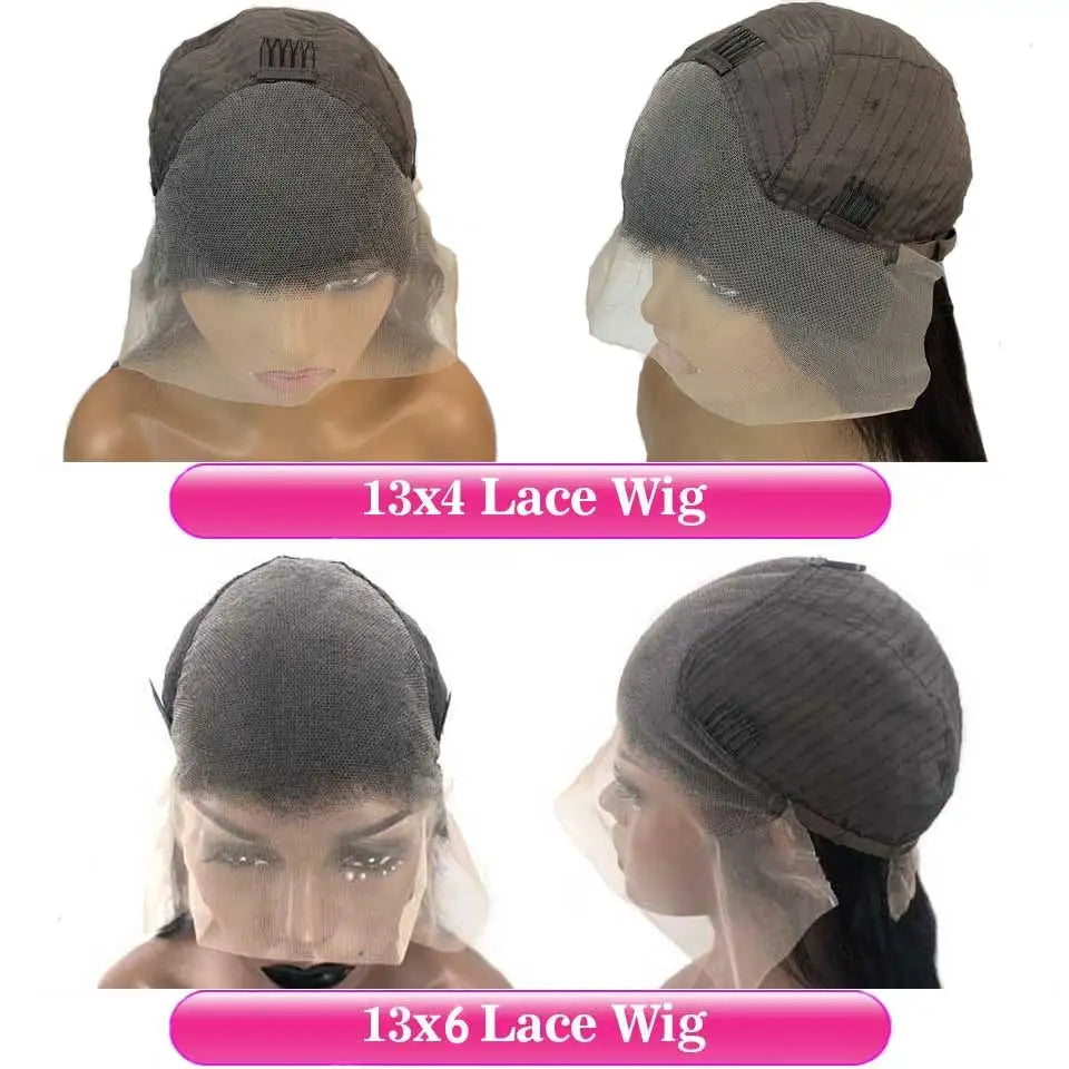 Ginger Full Lace Front Human Hair Wigs Deep