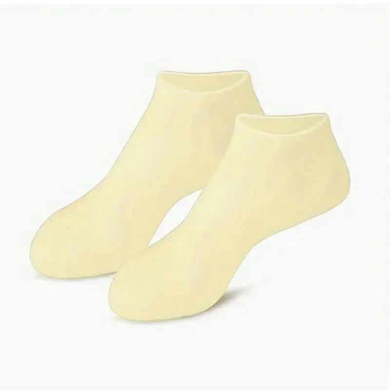 Pair Silicone Foot Care Socks Anti Cracking Moisturizing