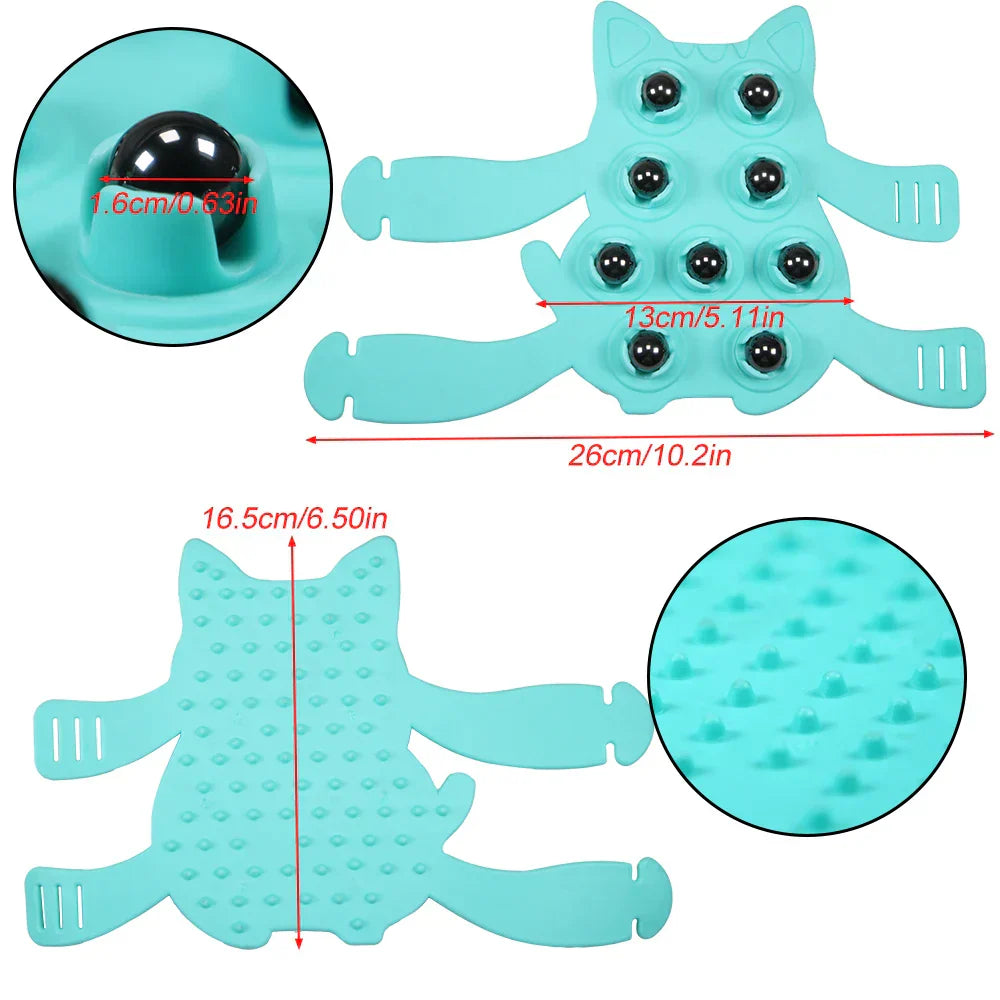 Portable Roller Ball Massage, Glove Muscle Relax Slimming