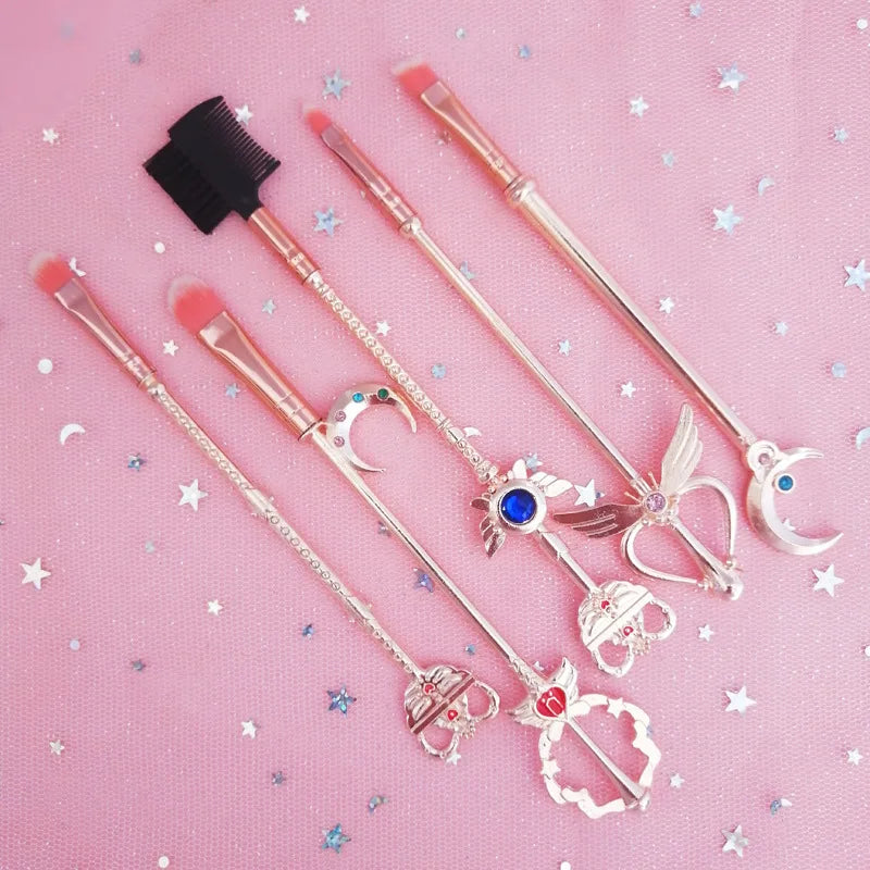 Makeup Brushes Sailor Moon Anime Cardcaptor Sakura Makeup