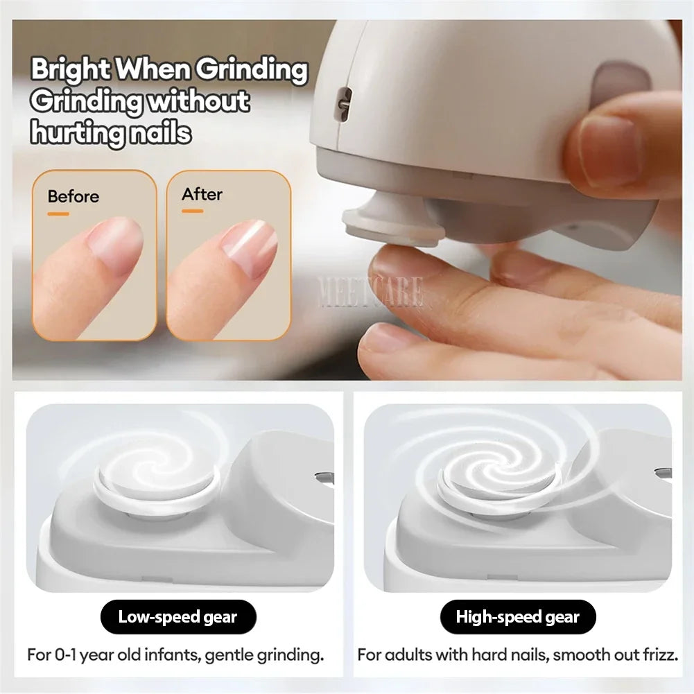 Wireless Nail Clipper In Grinding And Polish Trimmer