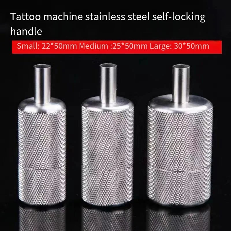Tattoo Grip Motor Handle Stainless Steel