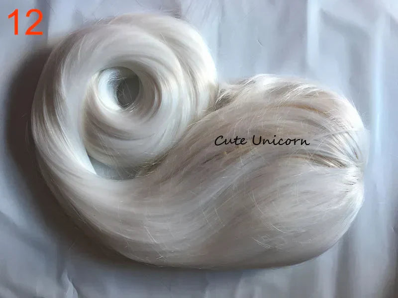 Wig Anime Cosplay Lolita Long Hair Lavender Blue