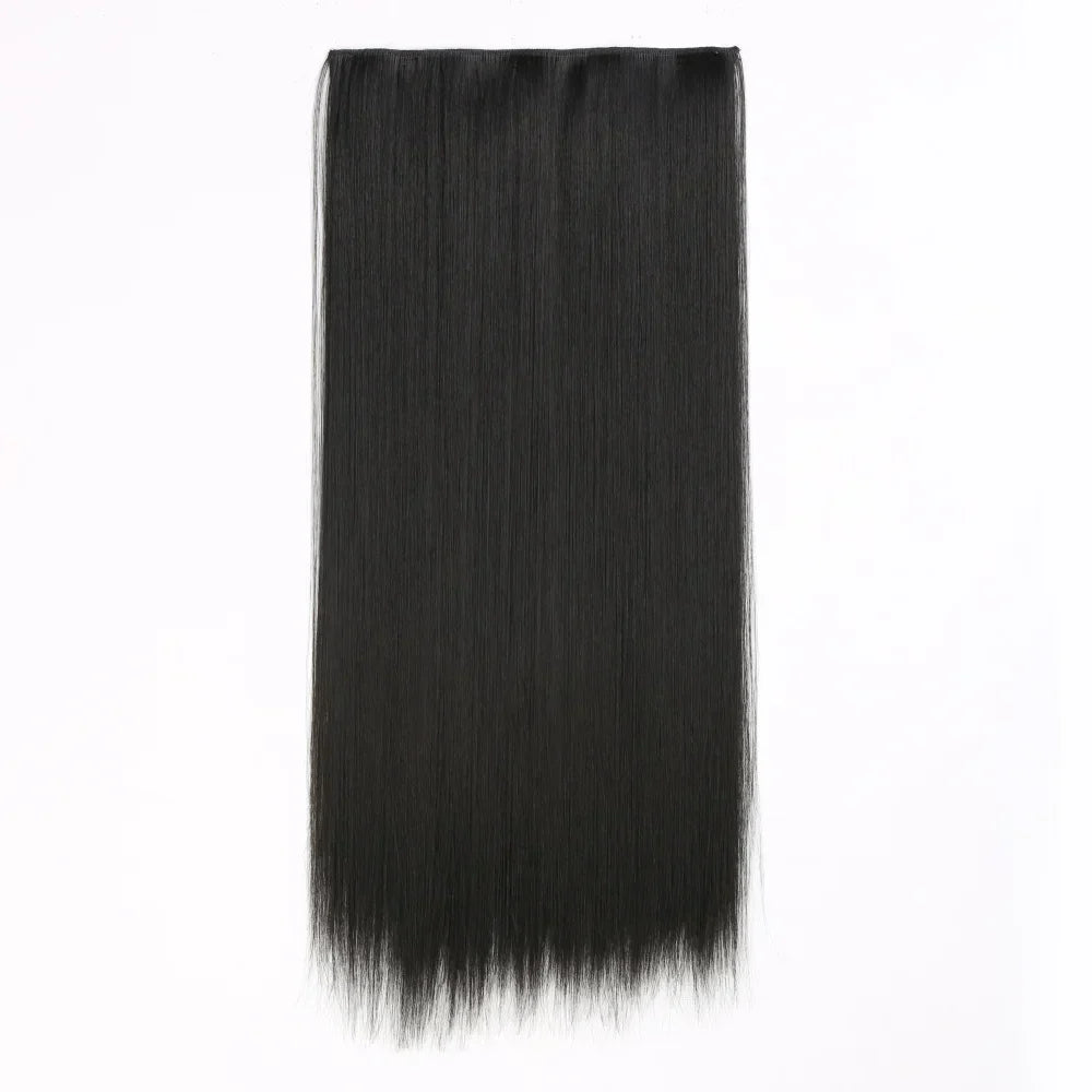 Synthetic Clip In Hair Extensions Pcs/Set Clips Long